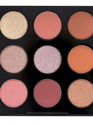 Palladio Ultimate 9 色眼影盤 (Rosey Nudes)